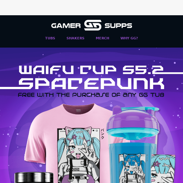 New Free Waifu Cup is Out of this World 👩‍🚀