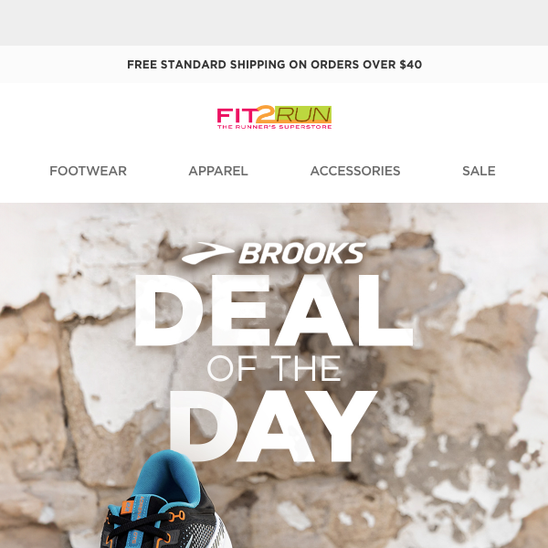 Brooks Deal Of The Day!