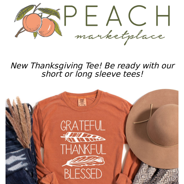 New Thanksgiving Tee!