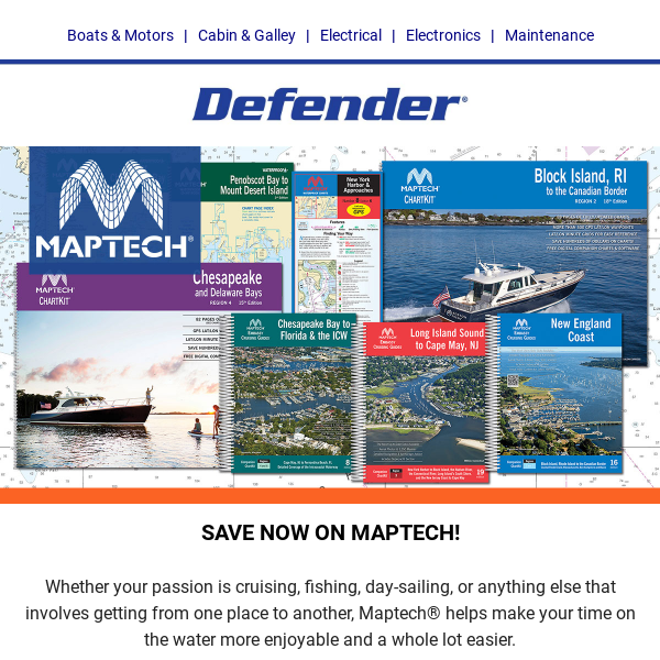 Save Now on Maptech
