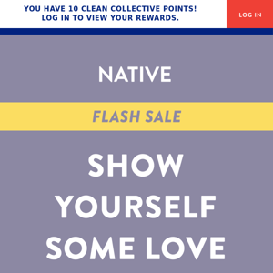 It’s a Self-Love Flash Sale!