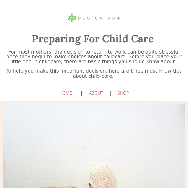 How To Prepare You & Your Child For Childcare