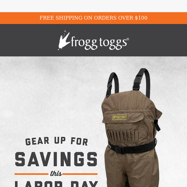 Last chance to get up to $150 off our Traditions wader