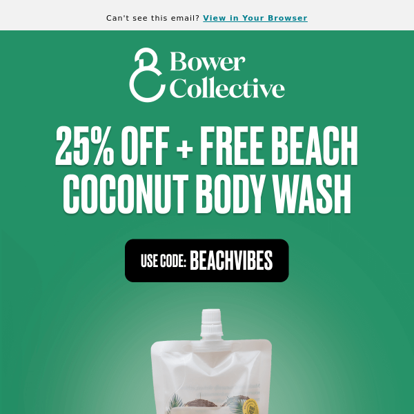 Save 25% + get a FREE body wash