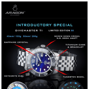 All the Best in One Watch - Limited 50 Pieces Each Size/Color!