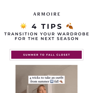 Turn Your Summer Fit into a Fall One