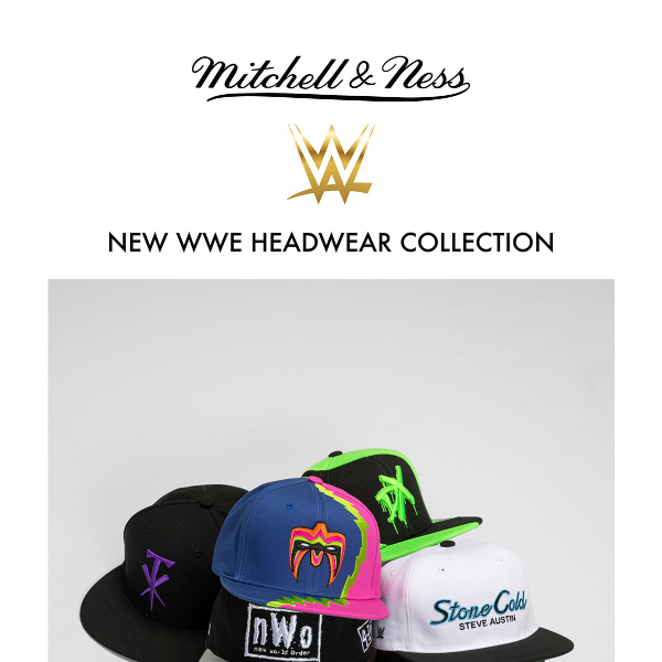 New WWE Headwear Collection Has Arrived! 🔥