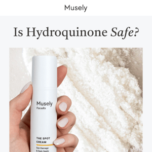 Is Hydroquinone Safe?
