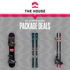 Up To 40% Off Ski and Snowboard Packages