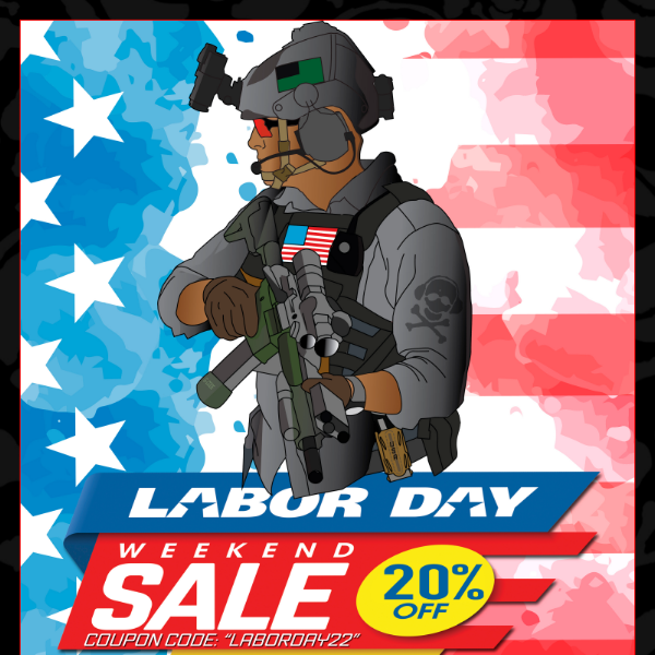 G-Code 20% OFF Labor Day Sale!!