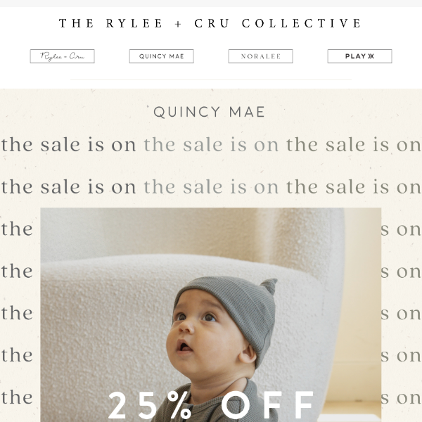 get 25% off all your favorite Quincy Mae looks 🛒