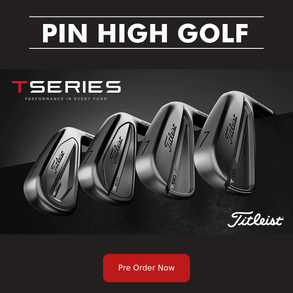 Don't Miss Out on the New Titleist T Series Irons - Pre Order Now!