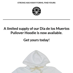 New Pullover Hoodie - The Dia de los Muertos