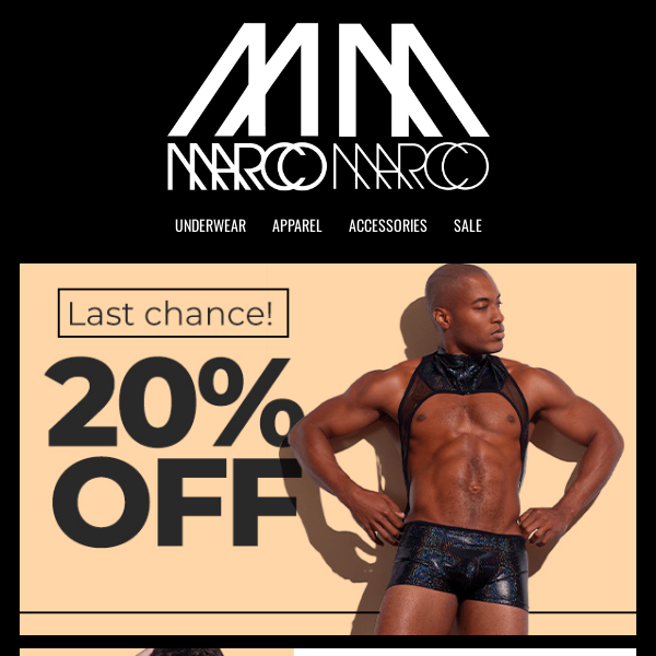 Marco Marco Underwear - Latest Emails, Sales & Deals