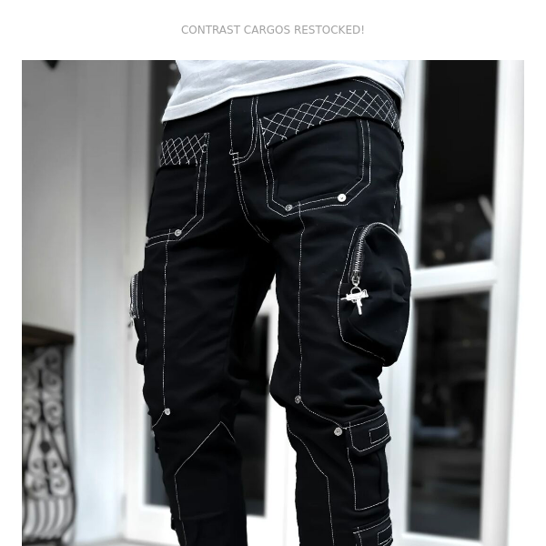 CONTRAST CARGOS RESTOCK!