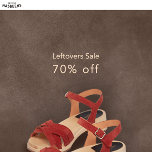 Leftovers Sale 70% Off