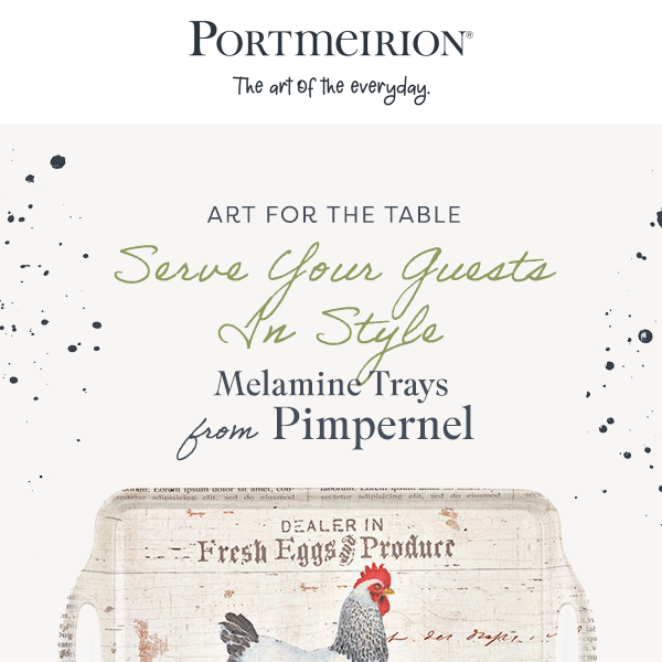 Serve Your Guests In Style from  Pimpernel