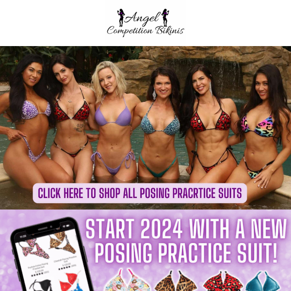 🥳15% off all Posing Practice Suits! Code: 2024