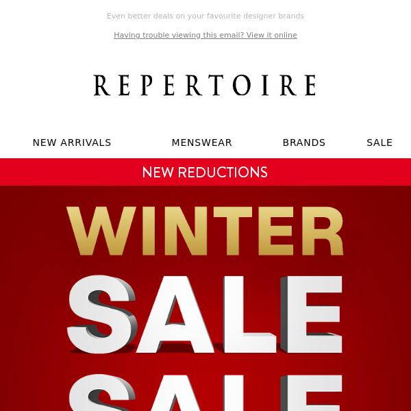 WINTER SALE | New Reductions! Our Top Picks