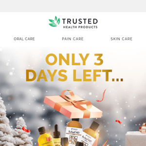 Only 3 Days Left For Your Present...