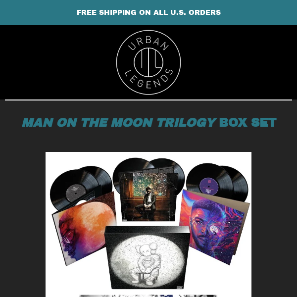 Shop Man On The Moon Trilogy & good kid, m.A.A.d city