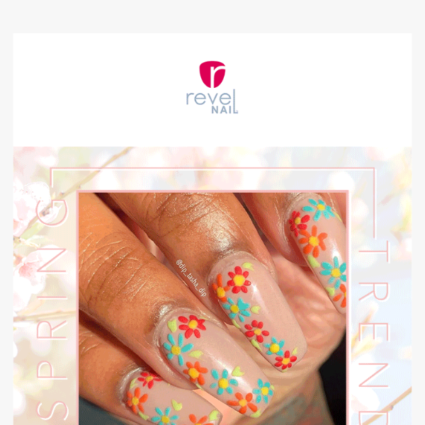 Spring Trend: Dotted Flowers! 🌸 💅 - Revel Nail