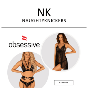 New: Sexy lingerie from Obsessive