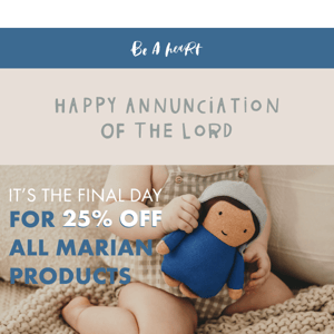 🔵💙🔷 Final Day! 25% off all Marian