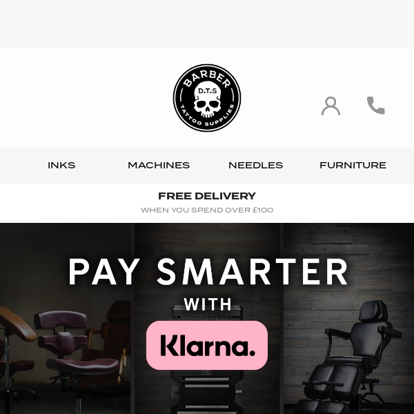 Pay smarter with Klarna ✔