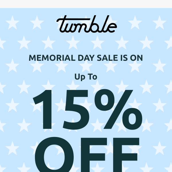 Up to 15% off sitewide 🇺🇸