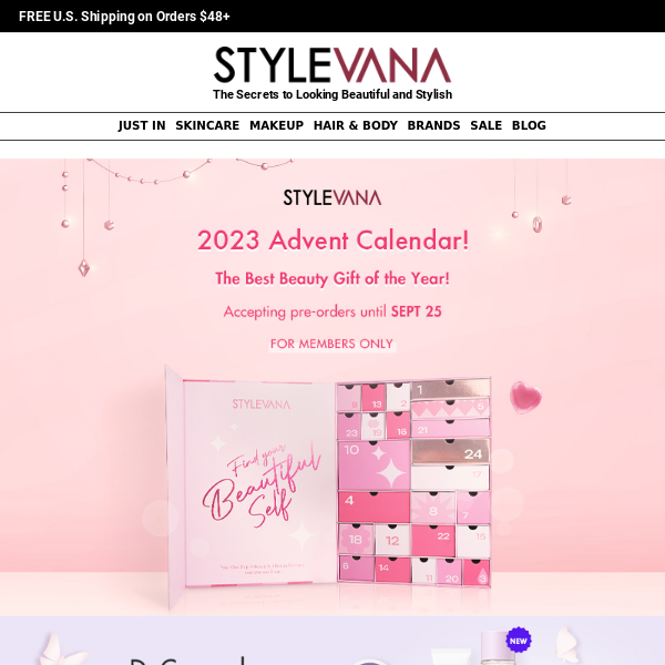 📣Available for pre-order: Stylevana Advent Calendar 2023!💫
