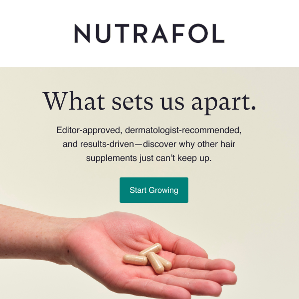  "I recommend Nutrafol to all my patients.”