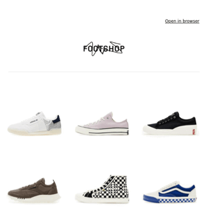 ONLINE: Sneakers from 50€ ⚡