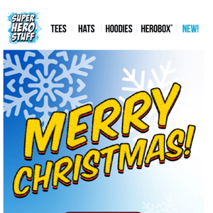 🎄 MERRY CHRISTMAS: Check out the latest from SuperHeroStuff