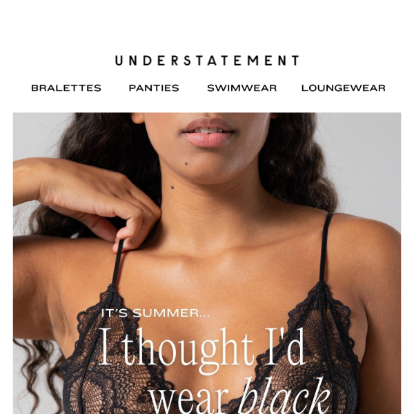 Saboteur Lace Plunge Bralette • Soft Bra • Understatement Underwear