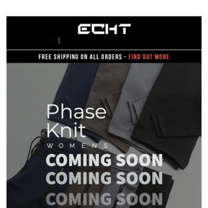 Coming soon: PHASE KNIT