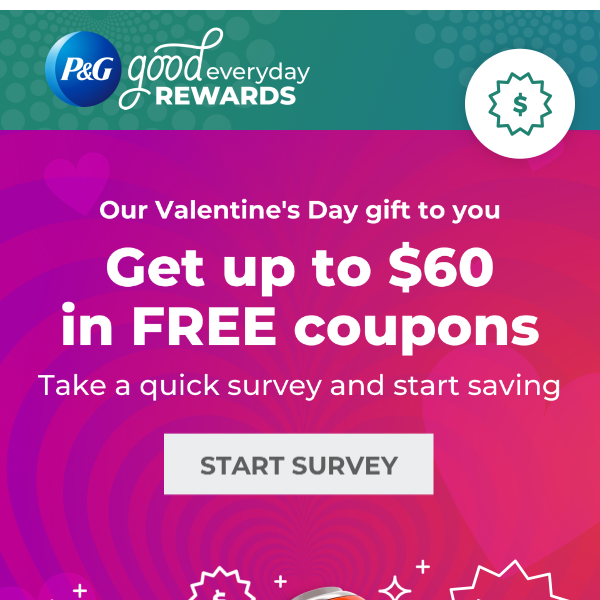Catch feelings for these FREE coupons 💘