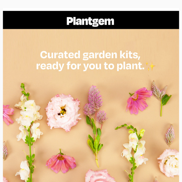 Curated Garden Kits with 15 Plants