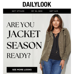 Get Jacket Season Ready with Us!