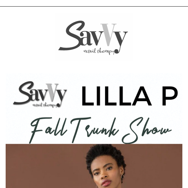 The Lilla P Fall Trunk Show is HERE!