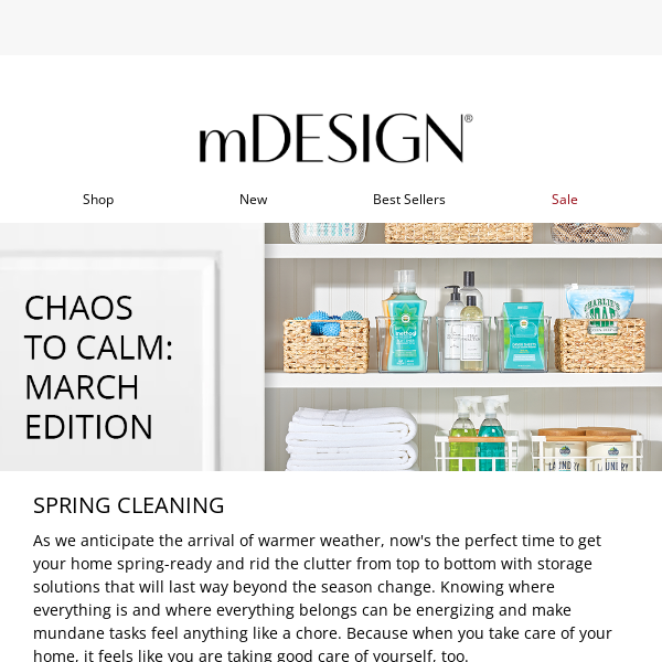 🌸March into Spring Cleaning-Here's Our Latest Newsletter