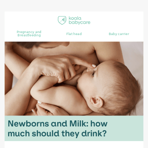 How much milk should a newborn drink? 👶🍼