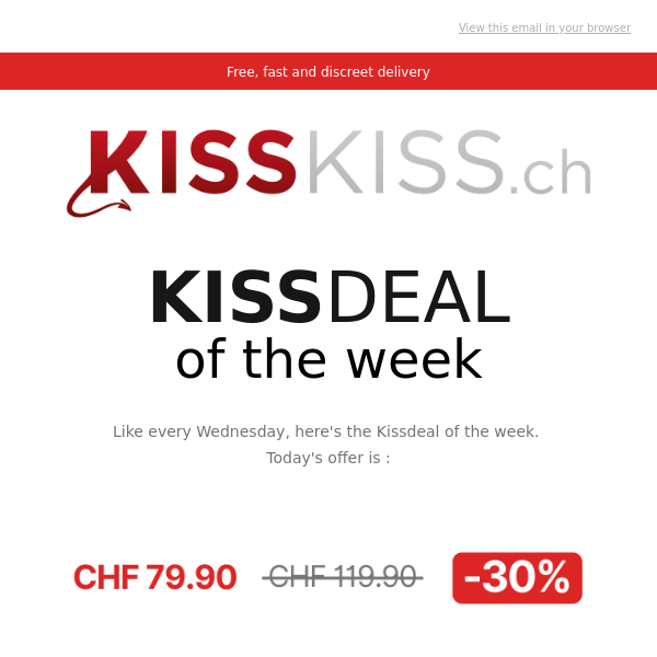 KISSDEAL : -30% off the BDSM game Master & Slave! 😏