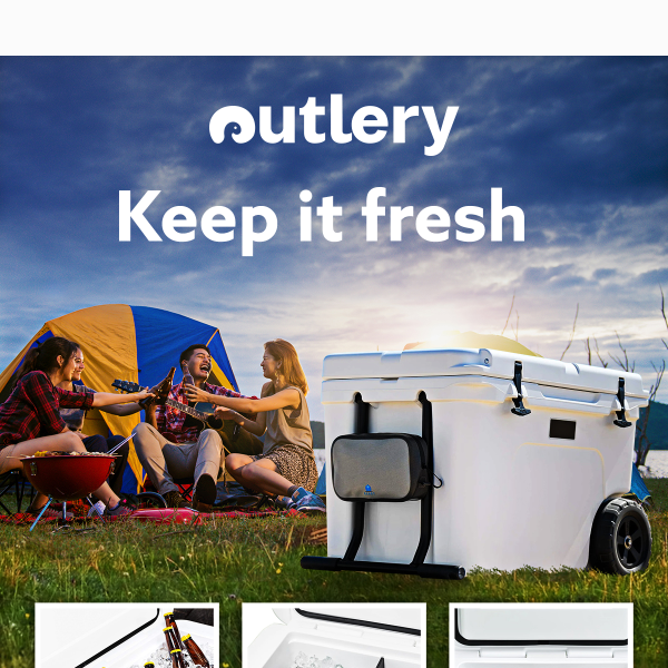 Play it cool with our coolers & water bottle accesories!