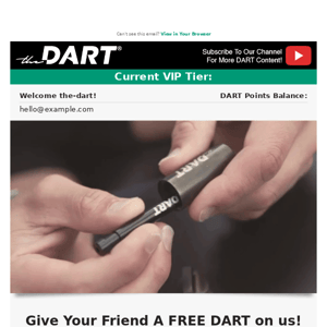 Gift a FREE DART to a friend! 🎁