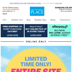 Unheard of…60% off ENTIRE SITE!