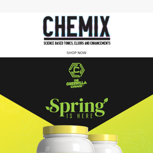 Have You Tried Our New Chemix Whey Isolate Protein?