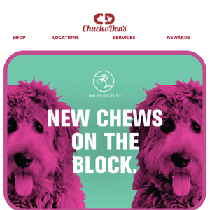 Your dog's favorite chew is here