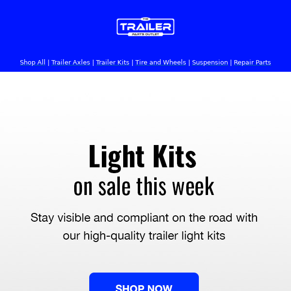 ON SALE: High-Performance Trailer Light Kits