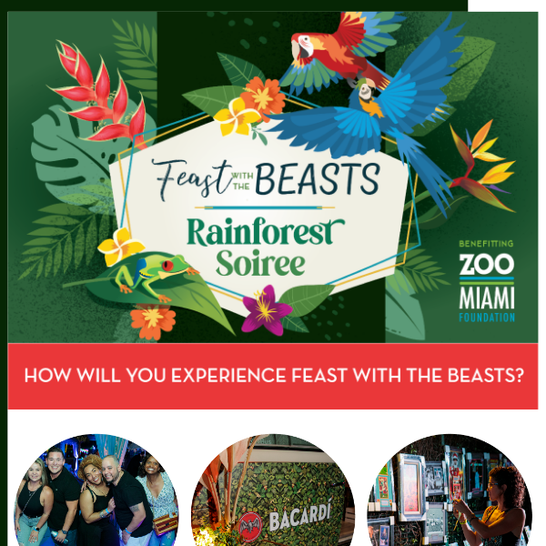 How will you experience Feast with the Beasts?